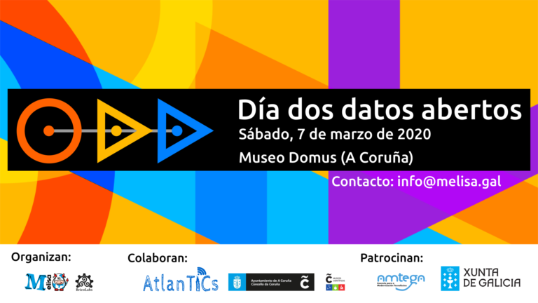 Cartel Open Data Day 2020 A Coruña